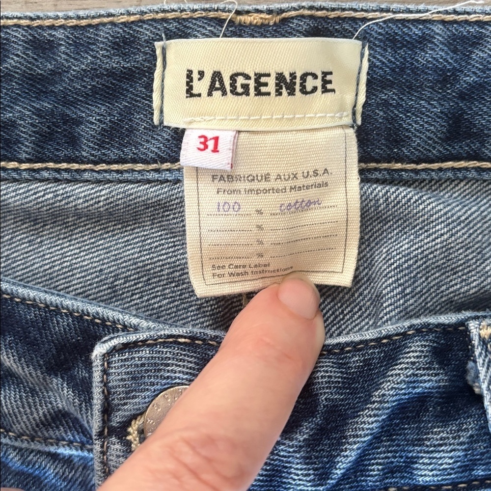 L’AGENCE Milana Low-Rise Granada Jeans Size 31 - Picture 2 of 8